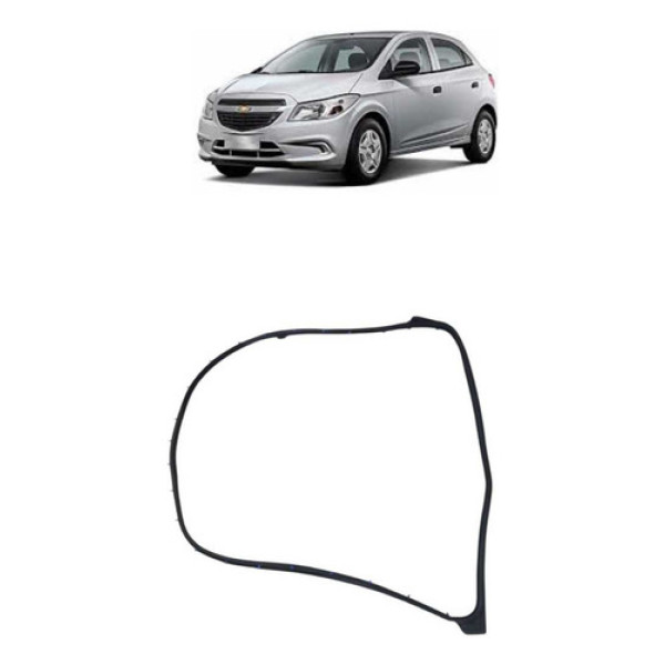 Borracha Porta Tras Onix Prisma 2013 A 2019 Direito Original