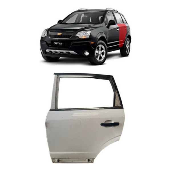 Porta Traseira Esquerda Gm Captiva 2010 2011