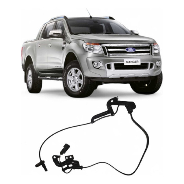 Sensor Abs Dianteira Ford Ranger 2.5 3.2 2.2 2013/2021