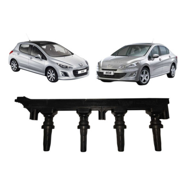 Bobina Ignição Peugeot 307 308 408 C4 C5 2.0 16v 6 Pinos