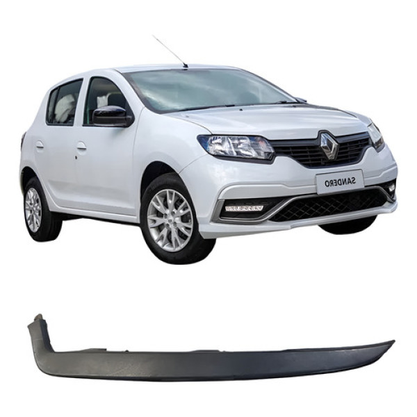 Friso Moldura Do Farol Esquerdo Sandero 260448351r 2015 1.0