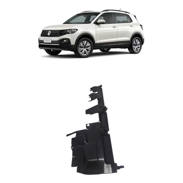 Defletor De Ar Esquerdo Radiador Vw Tcross 20/24