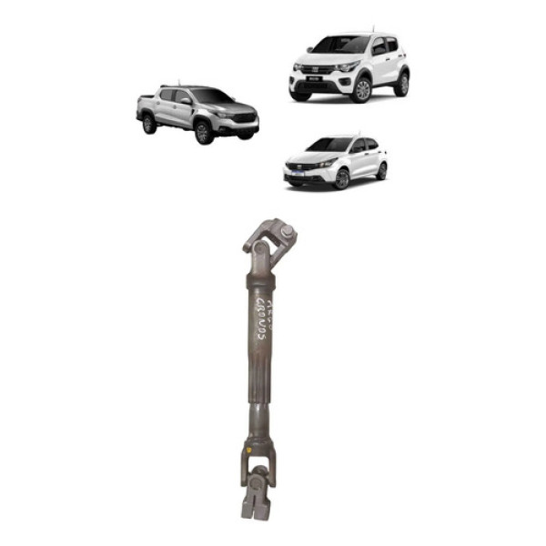 Eixo Intermediário Árvore Direção Fiat Nova Strada Argo Mobi