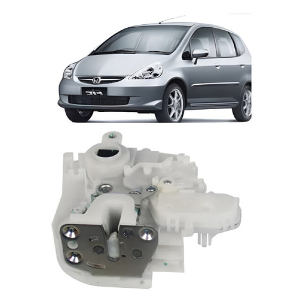 Fechadura Elétrica Dianteira Esquerda Honda Fit 2007