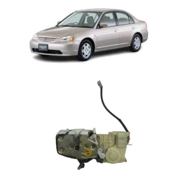 Fechadura Porta Traseira Esquerda Civic 1996 1997 A 2000