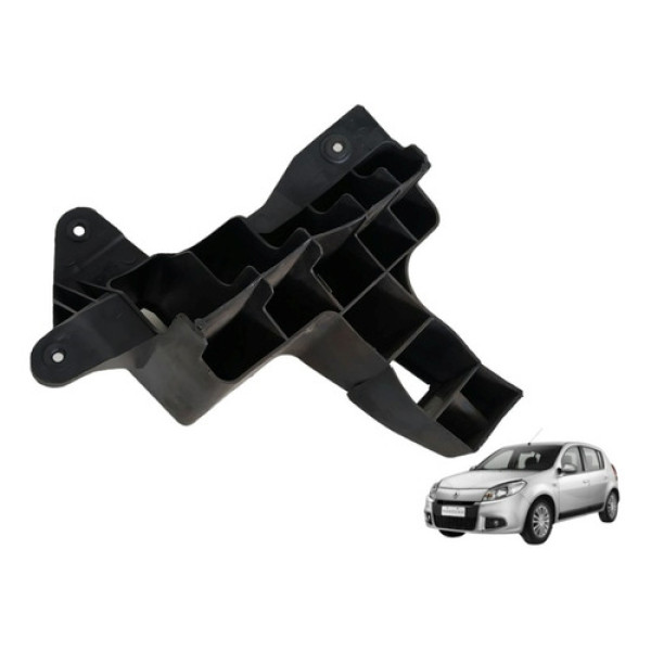Suporte Parachoque Tras Esq Sandero 1.0 16v 2012 *detalhe
