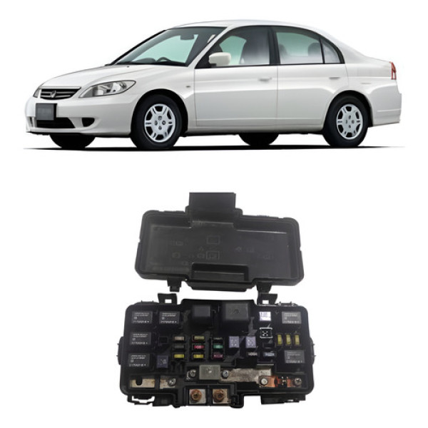 Caixa Fusivel Honda Civic 1.7 2001 2006 Usado