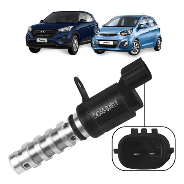 Valvula Do Comando Variável Vvt Kia Picanto 1.0 2013 A 2017
