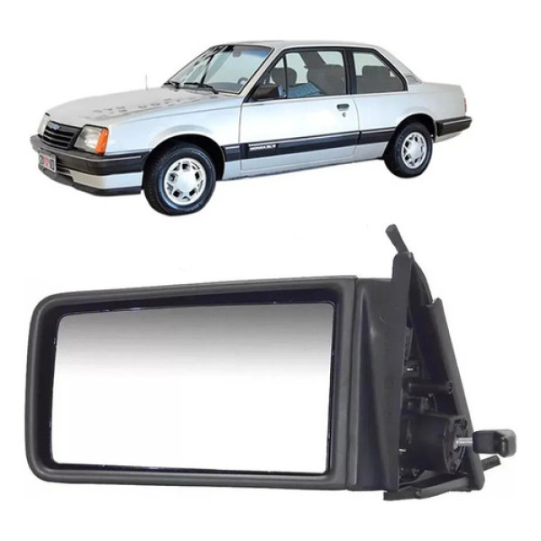 Retrovisor Monza 1985 A 1990 Manual Lado Passageiro