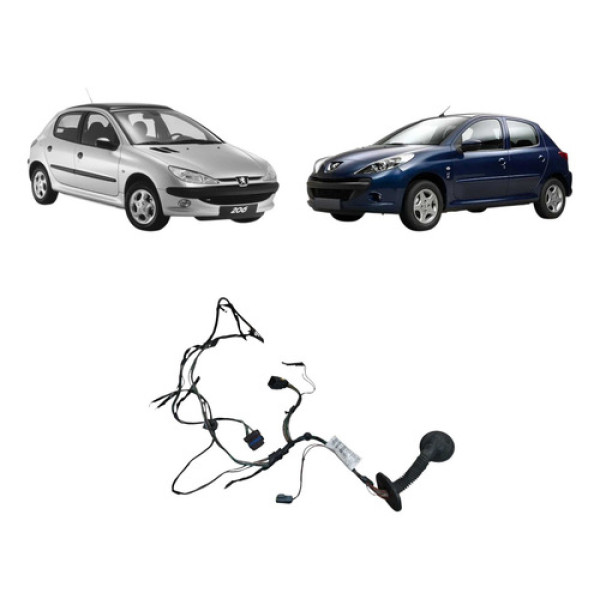 Chicote  Porta Dianteira Direita Peugeot 207 206 2000 Á 2013