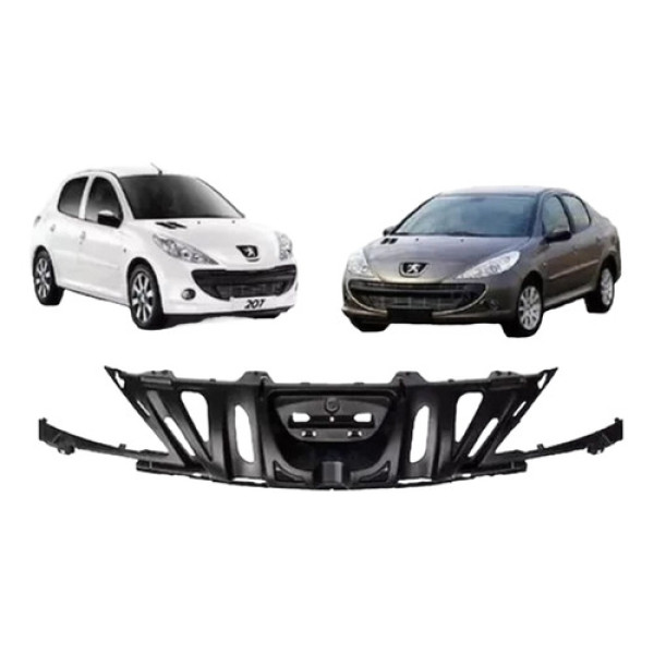 Armadura Reforço Para Choque Superior Peugeot 207 2007 2013