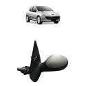 Retrovisor Peugeot 206/207 Manual Lado Esquerdo