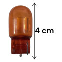 Lâmpada Pisca Vidro Ambar 12v Wy21w Tka201 E4 Stanley Cruze