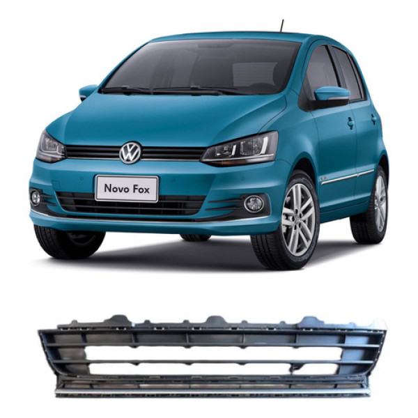 Grade Inferior Do Parachoque Vw Fox 2015/2019 Novo