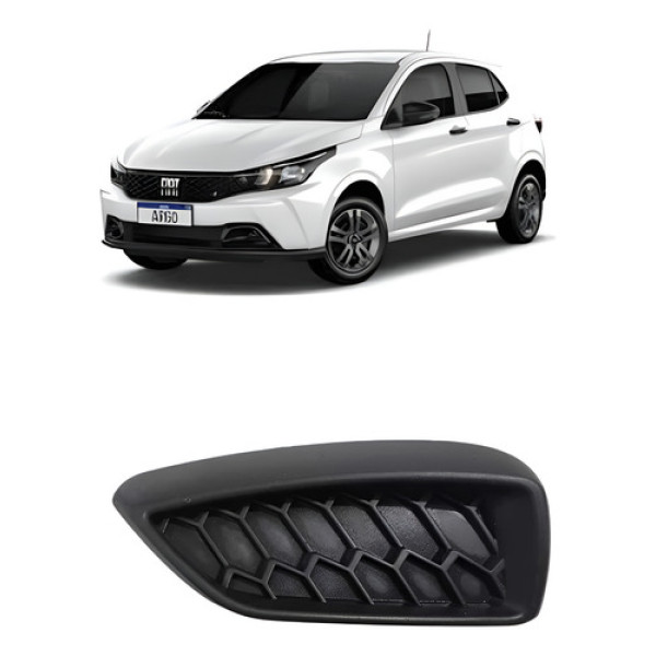 Moldura Parachoque Dianteiro Direito Argo 2018 2019 A 2021