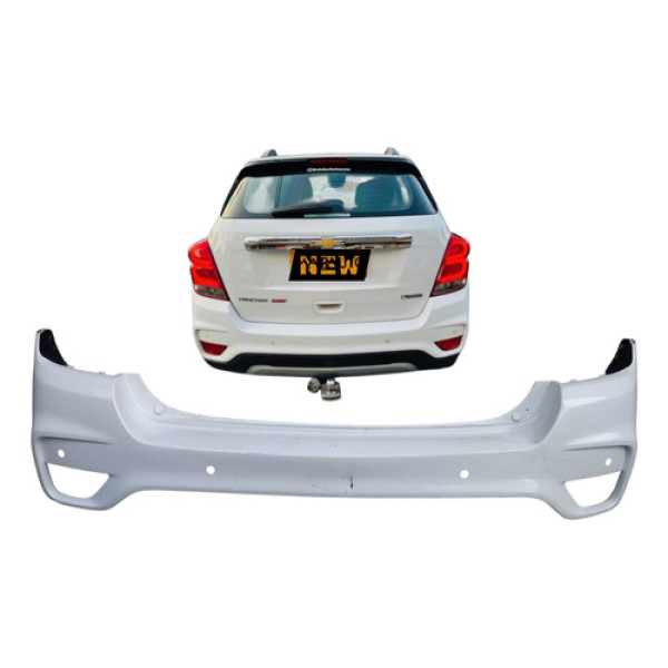 Parachoque Traseiro Chevrolet Tracker 2017 A 2019 C/detalhe