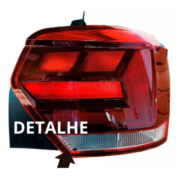 Lanterna Original Novo Polo Hatch 2018/ 2022 *detalhes