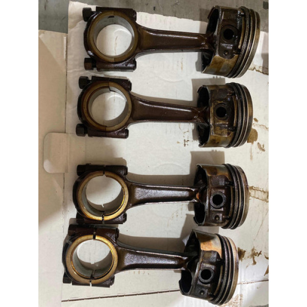 Pistão Com Biela Peugeot 206 1.6 16 2001