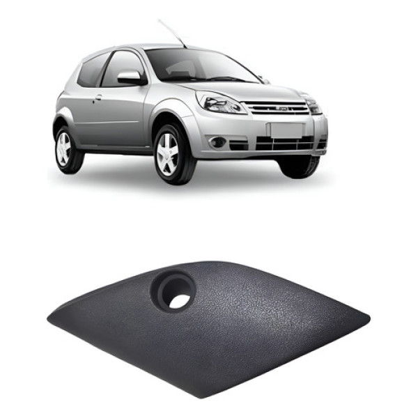 Acabamento Interno Retrovisor Esquerdo Ford Ka 2009 A 2013