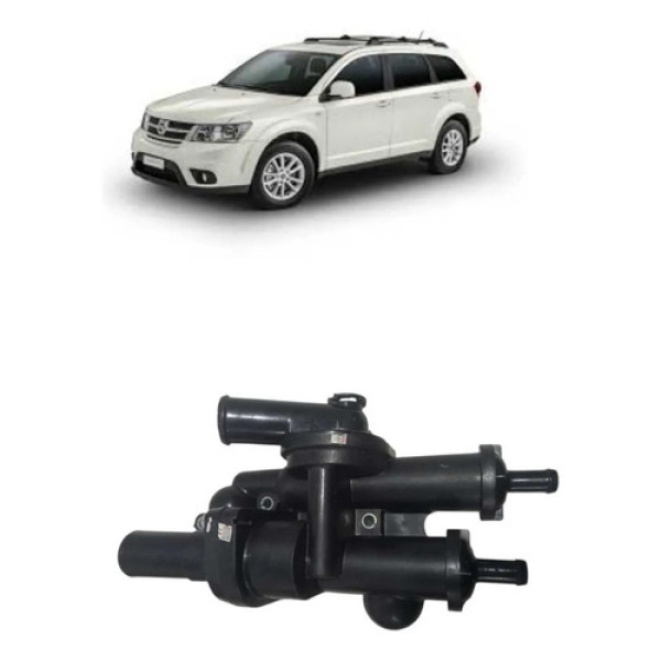 Carcaça Termostática Válvula Freemont 2.4 16v 2012 À 2015