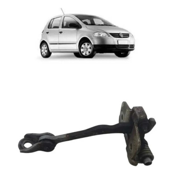 Limitador Porta Traseira Direita Volkswagen Fox 2006 Preto