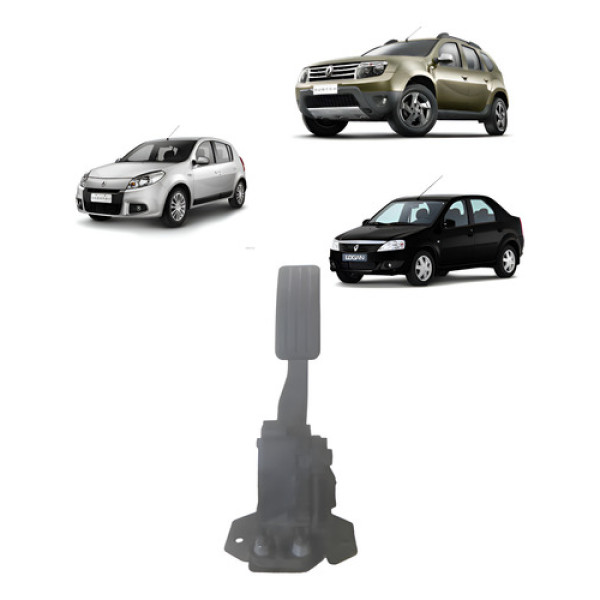 Pedal Acelerador Eletrônico  Sandero/logan/duster 11/15