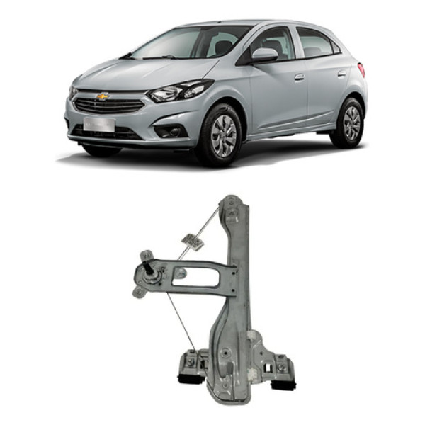 Maquina Vidro Manual Traseira Esquerda Gm Onix 1.0 2019