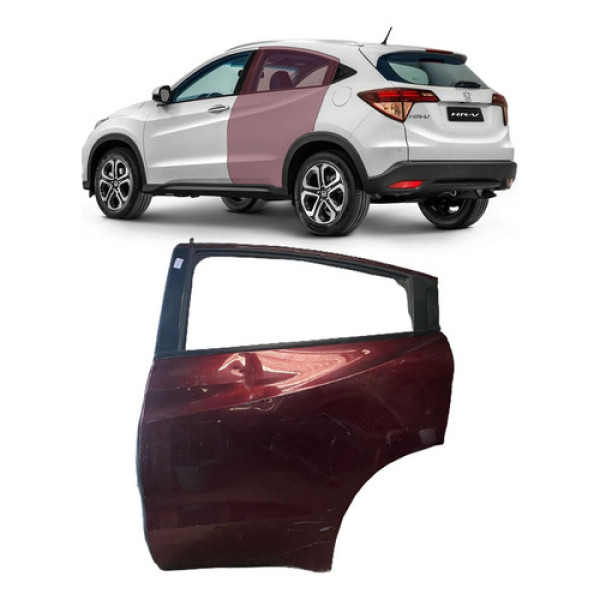 Porta Traseira Esquerda Honda Hrv 1.8 2017
