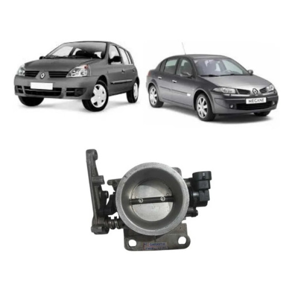 Corpo De Borboleta Tbi Renault Clio Megane 1.6 16v 2003/2006