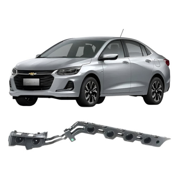 Suporte Guia Parachoque Traseiro Direito Gm Onix Sedan 20/24