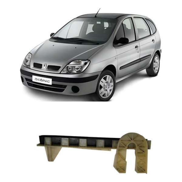 Guia Vidro Dianteiro Esquerdo Renault Scenic 1999 A 2010