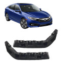 Par Guia Parachoque Dianteiro Honda Civic 2017 2018 2019