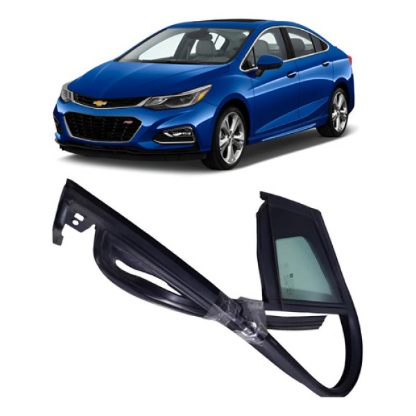 Vidro Fixo Porta Traseira Le Gm Cruze 2017 A 2022 *original
