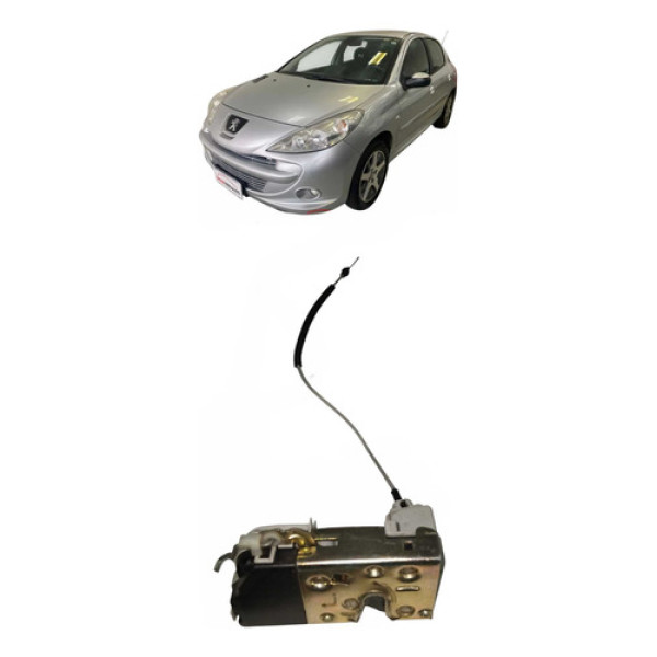 Fechadura Elétrica Porta Direita Peugeot 207 206 2000 Á 2012