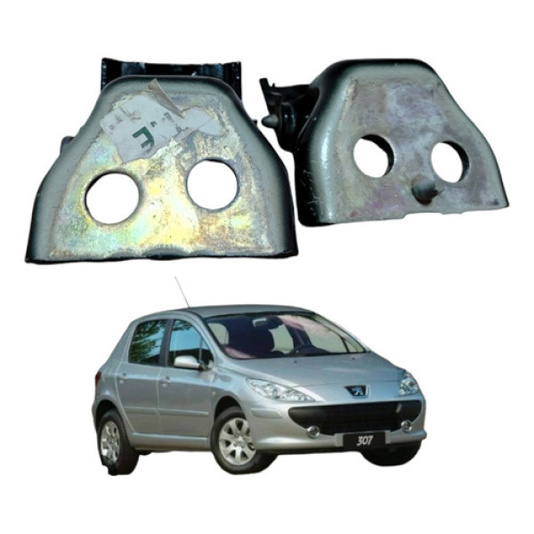 Par Dobradica Peugeot 307 2005 2011 Traseiro Esquerdo Usado