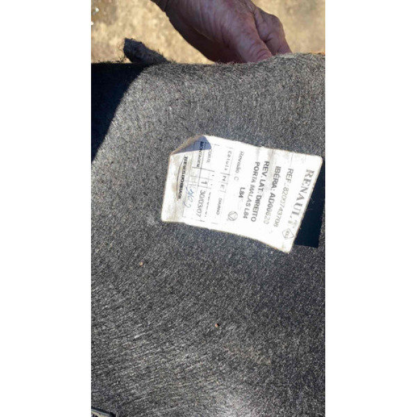 Forro Do Teto Megane Sedan Traseiro Direito 2007 2.0 16v