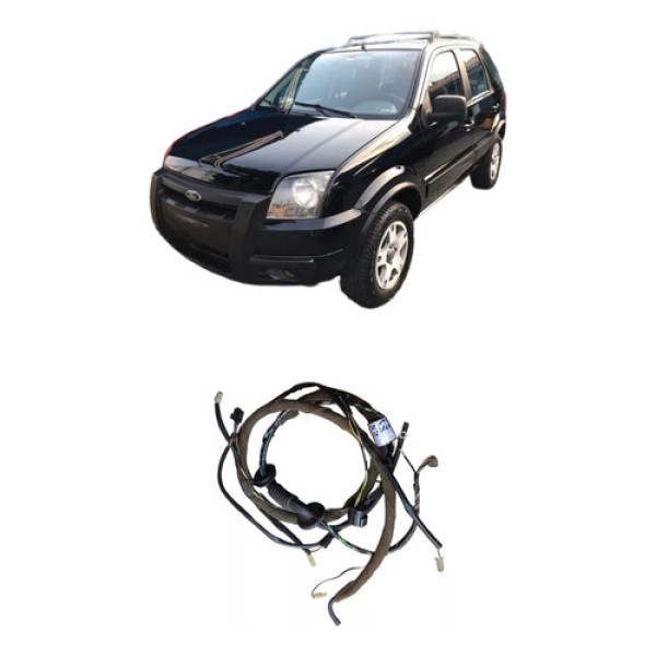 Chicote Tampa Traseira Ecosport Ano 2008 