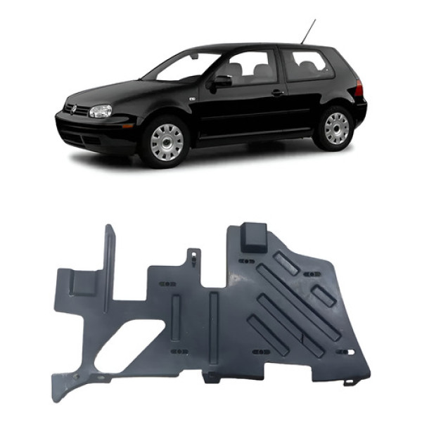 Acabamento Moldura Inferior Caixa Fusível Vw Golf 2001