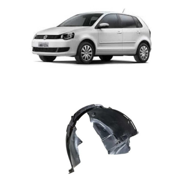 Para-barro De Caixa De Roda Dianteiro Direito Vw Polo Virtus