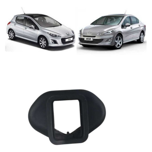 Borracha Limitador Porta Traseira Esquerda  Peugeot 408 2012