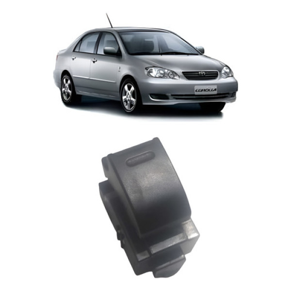 Botão Vidro Traseiro Toyota Corolla 2006 À 2008