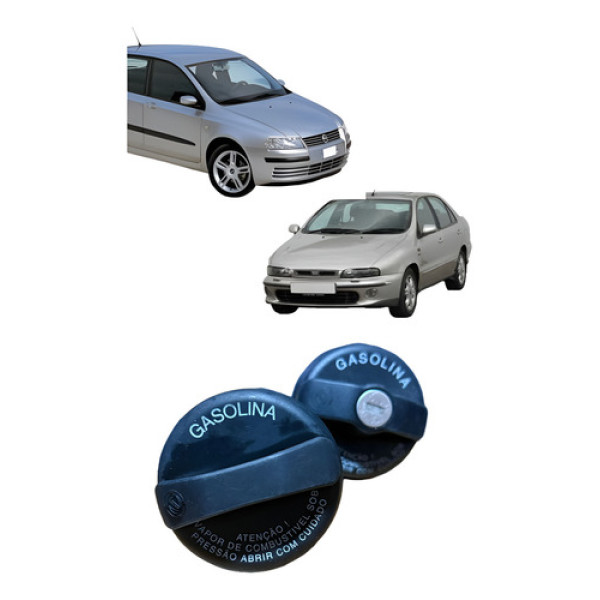 Tampa Tanque Combustível Fiat Marea Stilo Alfa V6 46551159