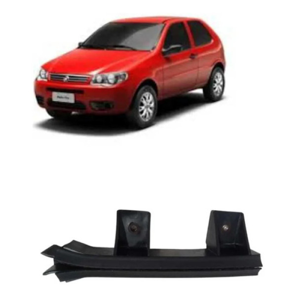 Guia Vidro Porta Dianteira Direito Fiat Palio 2004 A 2016 Preto