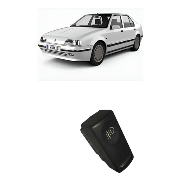 Interruptor Botão Comando Farol Milha Renault R19 1997 1.6