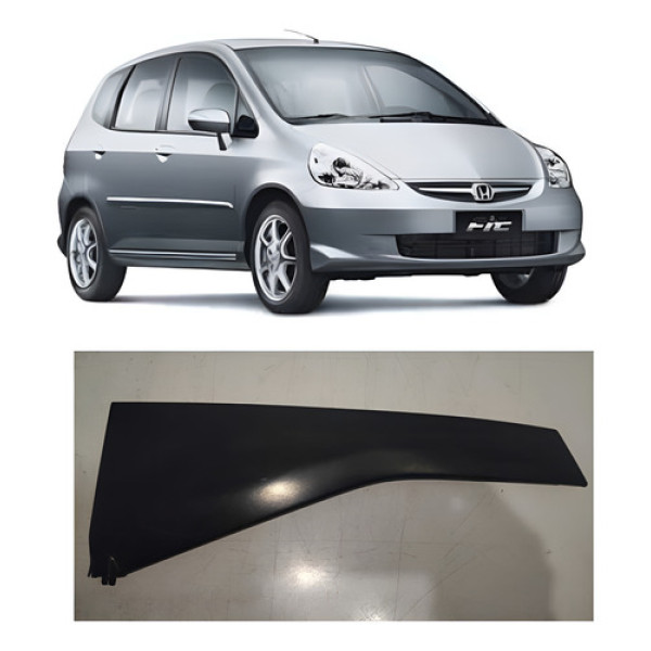 Acabamento Externo Porta Traseira Direito Fit 2003 A 2008 (u