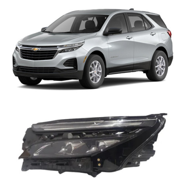 Carcaça Farol L/e Equinox 22-24 Original *varios Detalhes