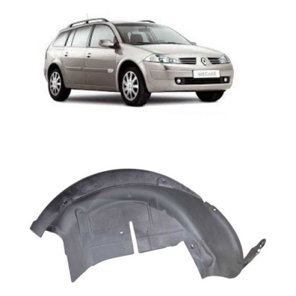 Parabarro Traseiro Esquerdo Megane Grand Tour 2007 À 2013