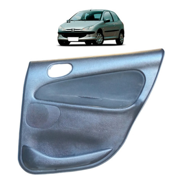Forro Porta Peugeot 206 207 2008 2009 2010 Traseira Direita