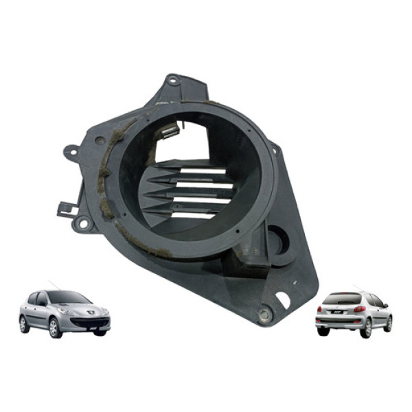 Suporte Auto Falante Porta Peugeot 207 2012 Esquerdo Usado