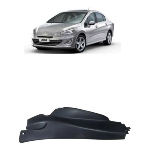 Acabamento Banco Traseiro Peugeot 408 Direito 2012 Original Preto